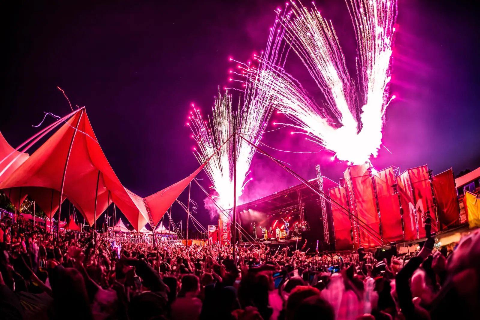 Vuurwerk show Evenement